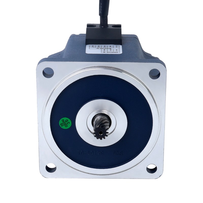 24V 250W 15RPM Borstelloze gelijkstroommotor met versnellingsbak 40,00Nm(5664,48oz.in) 200:1 Spur Versnellingsbak - F6B250-24GU-30S/6GU200K | StepperOnline