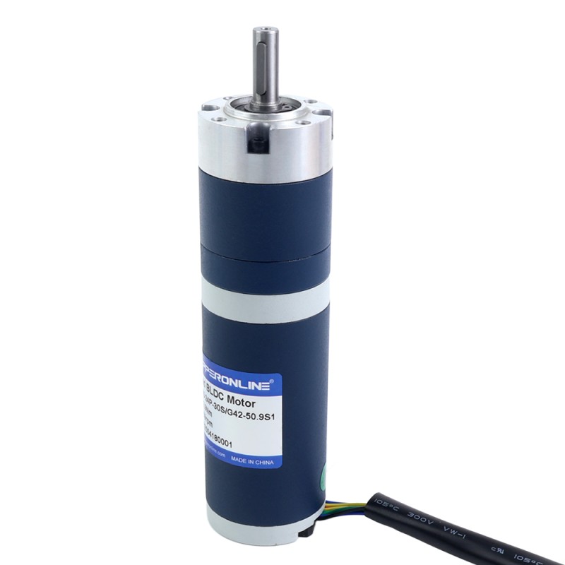 24V 30W 59RPM Tandwielborsteloze DC-motor 3,50Nm(495,64oz.in) 50,9:1 Planetair reductiemechanisme - M42B30-24P-30S/G42-50.9S1 | StepperOnline 24V 30W 59RPM Tandwielborsteloze DC-motor 3,50Nm(495,64oz.in) 50,9:1 Planetair reductiemechanisme - M42B30-24P-30S/G42-50.9S1 | StepperOnline