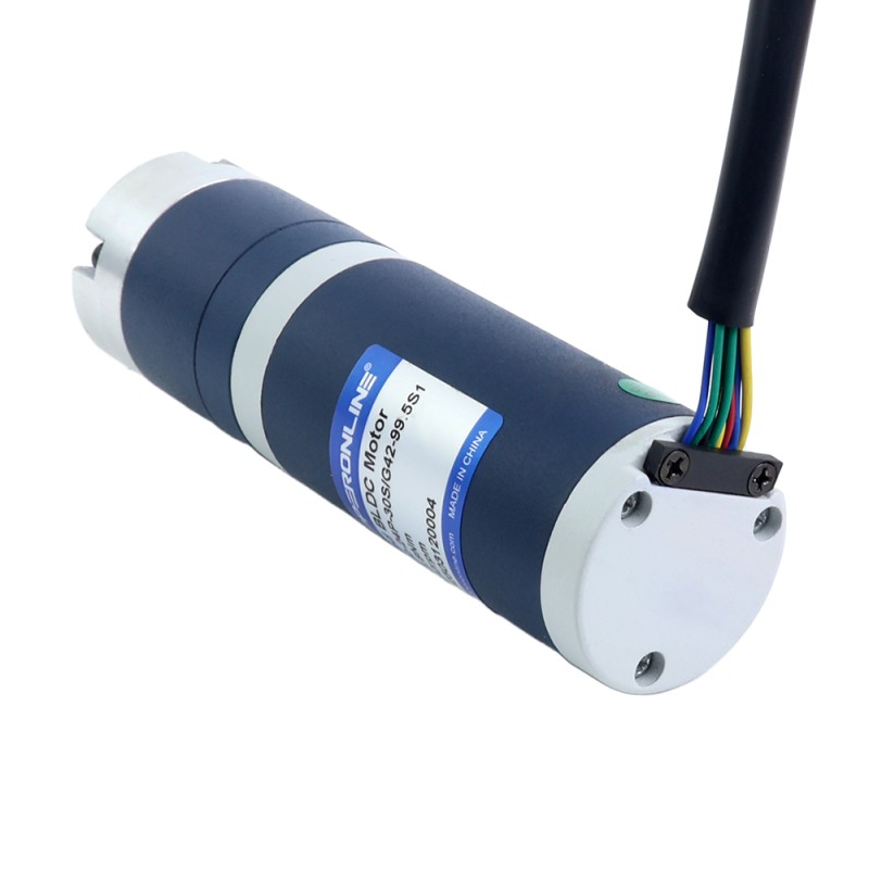 24V 30W 30RPM Tandwielborsteloze DC-motor 6,90Nm(977,12oz.in) 99,5:1 Planetair reductiemechanisme - M42B30-24P-30S/G42-99.5S1 | StepperOnline 24V 30W 30RPM Tandwielborsteloze DC-motor 6,90Nm(977,12oz.in) 99,5:1 Planetair reductiemechanisme - M42B30-24P-30S/G42-99.5S1 | StepperOnline