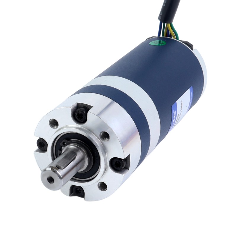 24V 60W 579RPM Tandwielborsteloze DC-motor 0,90Nm(127,45oz.in) 5,18:1 Planetair reductiemechanisme - M52B60-24P-30S/G52-5.18S1 | StepperOnline