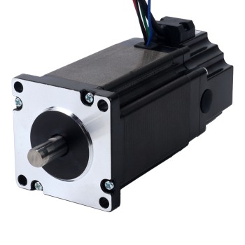 Nema 24 Stappenmotorr 3,0Nm(424,83oz.in) met 24V 4,5W Elektromagnetische rem