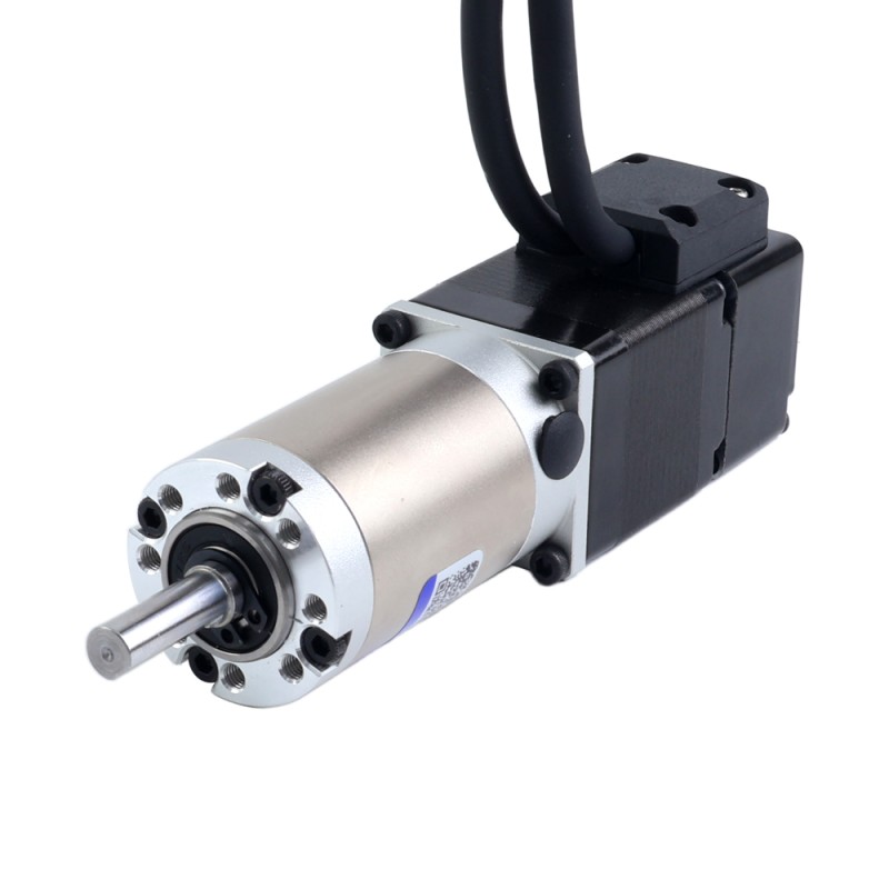 Nema 11 Gesloten-lus stappenmotor L=32mm met EG-serie planetaire versnellingsbak overbrengingsverhouding 100:1 - 11HS12-1004D-E1000-EGS100 | StepperOnline