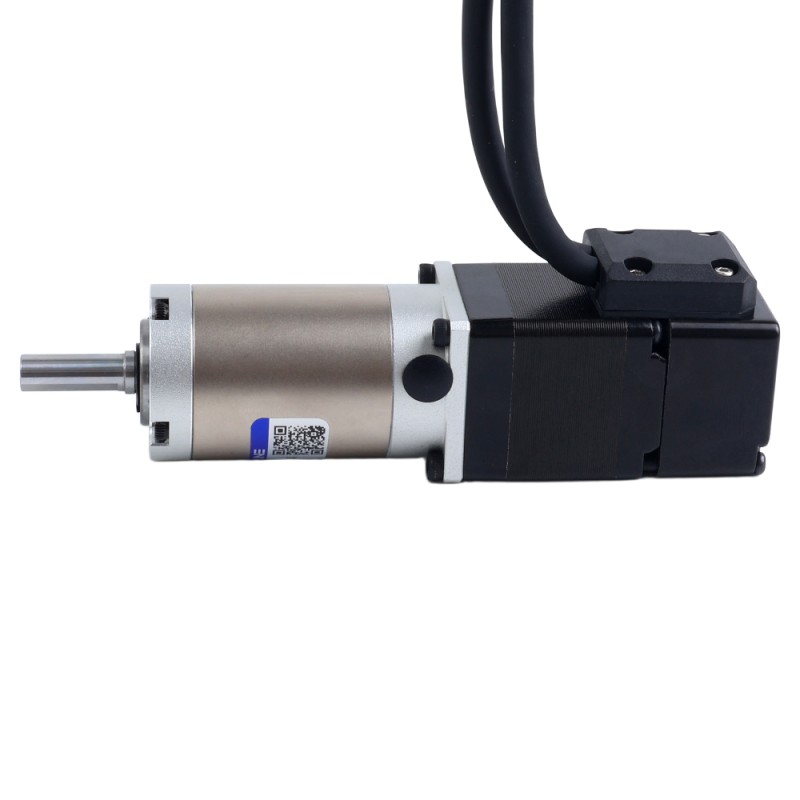 Nema 11 Gesloten-lus stappenmotor L=32mm met EG-serie planetaire versnellingsbak overbrengingsverhouding 100:1 - 11HS12-1004D-E1000-EGS100 | StepperOnline