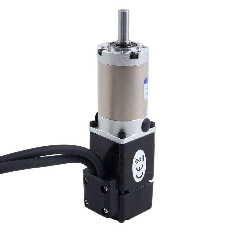 Nema 11 Gesloten-lus stappenmotor L=32mm met EG-serie planetaire versnellingsbak overbrengingsverhouding 100:1 - 11HS12-1004D-E1000-EGS100 | StepperOnline