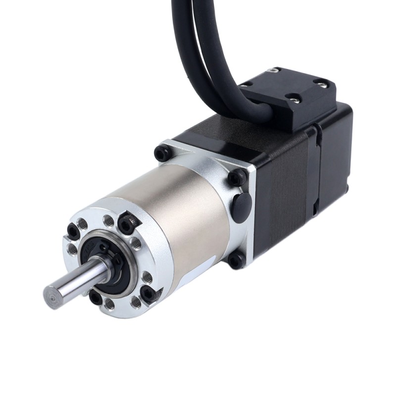 Nema 11 Gesloten-lus stappenmotor L=32mm met EG-serie planetaire versnellingsbak overbrengingsverhouding 20:1 - 11HS12-1004D-E1000-EGS20 | StepperOnline