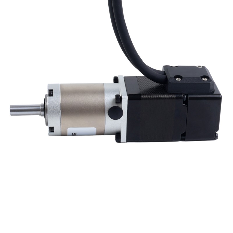 Nema 11 Gesloten-lus stappenmotor L=32mm met EG-serie planetaire versnellingsbak overbrengingsverhouding 20:1 - 11HS12-1004D-E1000-EGS20 | StepperOnline