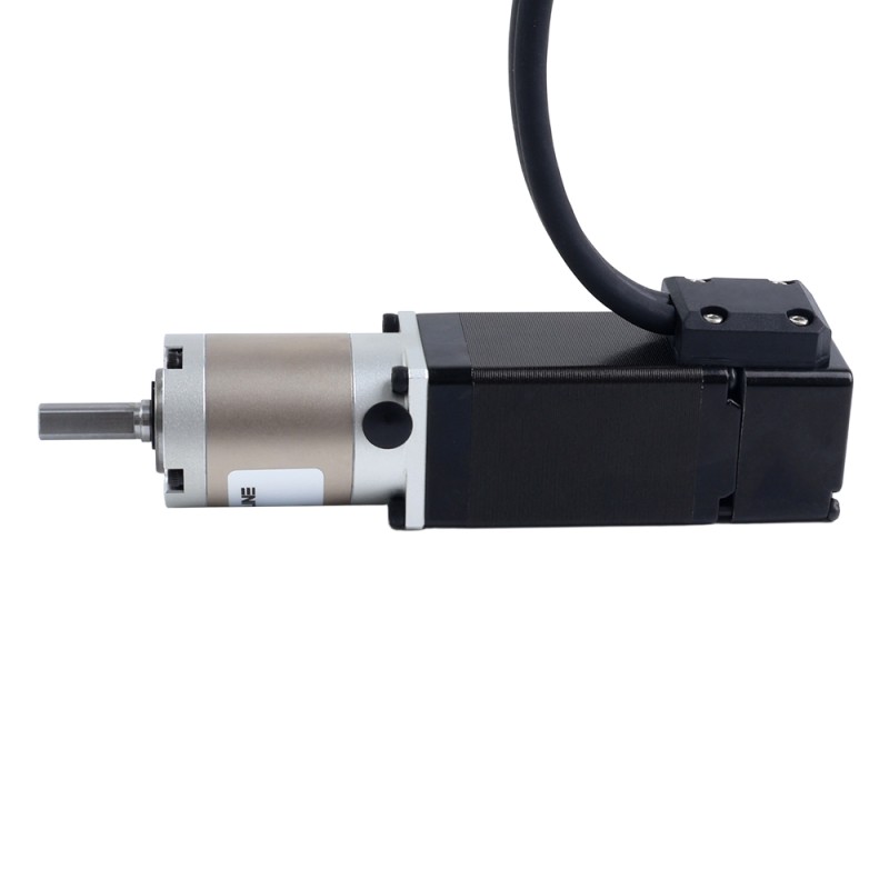 Nema 11 Gesloten-lus stappenmotor L=51mm met EG-serie planetaire versnellingsbak overbrengingsverhouding 50:1 - 11HS20-1004D-E1000-EGS50 | StepperOnline