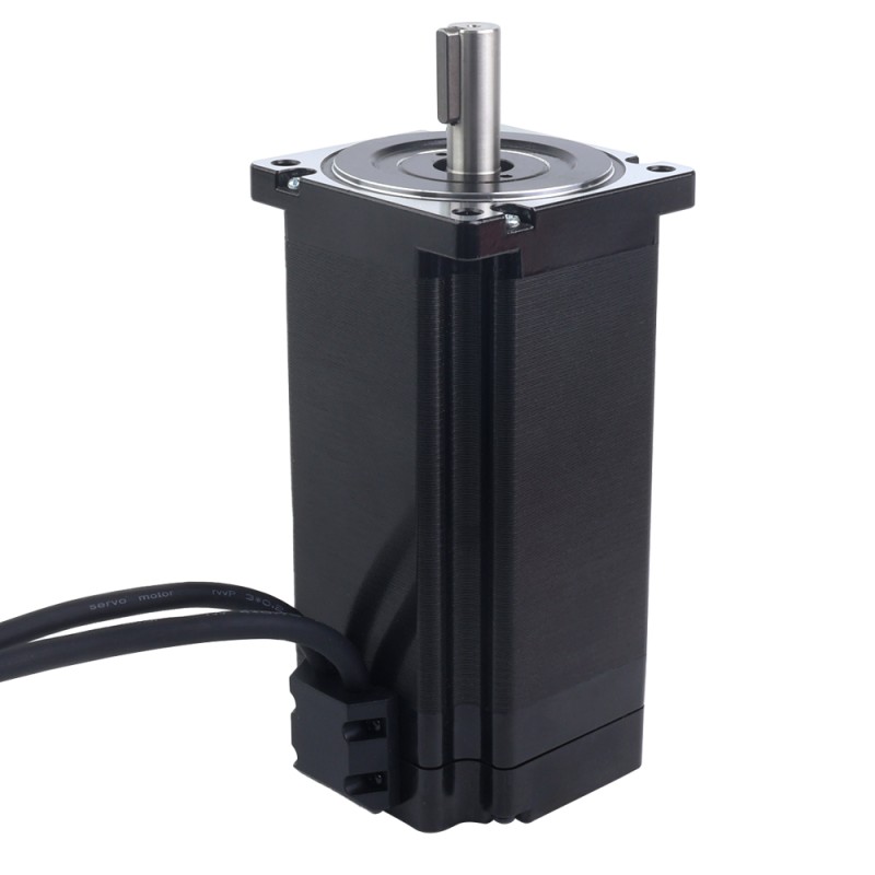 S-serie Nema 34 gesloten lus stappenmotor 12,00Nm(1699,34oz.in) Encoder 1000PPR(4000CPR) - 34HS59-6004D-E1K-1M5 | StepperOnline
