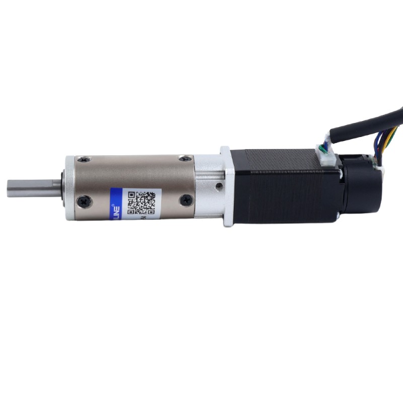 Nema 8 Gesloten-lus stappenmotor L=38mm met EG-serie planetaire versnellingsbak overbrengingsverhouding 100:1 - 8HS15-0604D-E1000-EGS100 | StepperOnline