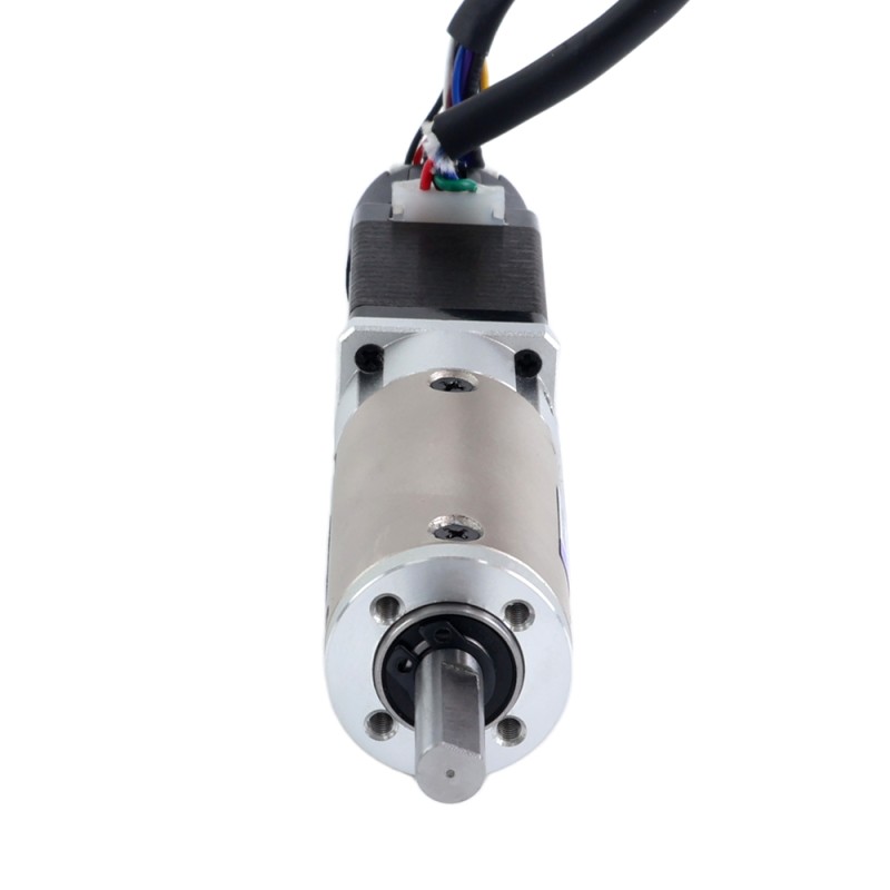 Nema 8 Gesloten-lus stappenmotor L=38mm met EG-serie planetaire versnellingsbak overbrengingsverhouding 100:1 - 8HS15-0604D-E1000-EGS100 | StepperOnline