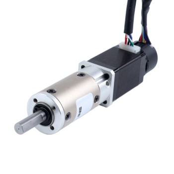 Nema 8 Gesloten-lus stappenmotor L=38mm met EG-serie planetaire versnellingsbak overbrengingsverhouding 50:1