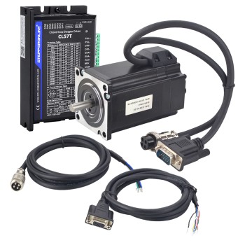 TP-serie 1-as Closed Loop Stappenmotor CNC Kit 2.0Nm (283.22oz.in) Nema 23 Motor & Driver