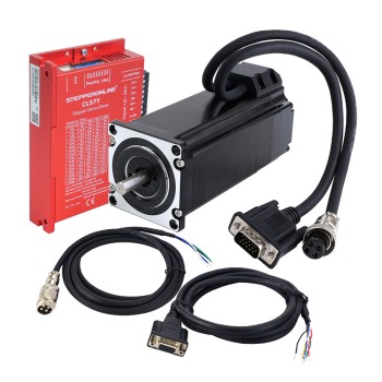 YS-serie 1-as Closed Loop Stappenmotor CNC Kit 3,00Nm(424,83oz.in) Nema 23 Motor & Driver