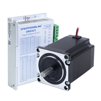 YS Serie 1-as Stepper Kit 1,9Nm (269,06oz.in) Nema 23 Stepper Motor & Driver