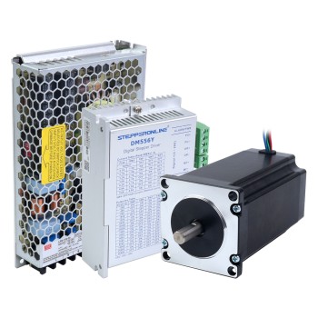 YS Serie 1-as Stepper Kit 3,00Nm (424,83oz.in) Nema 23 Stepper Motor & Driver & 36V Voeding