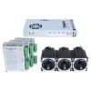 YS Serie 3-as Stepper Kit 1,9Nm (269,06oz.in) Nema 23 Stepper Motor & Driver & 48V Voeding - 3-DM542Y-S19 | StepperOnline
