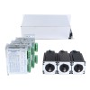 YS Serie 3-as Stepper Kit 3,00Nm (424,83oz.in) Nema 23 Stepper Motor & Driver & 48V Voeding - 3-DM556Y-S30 | StepperOnline
