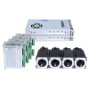 YS Serie 4-as Stepper Kit 3,00Nm (424,83oz.in) Nema 23 Stepper Motor & Driver & 48V Voeding - 4-DM556Y-S30 | StepperOnline