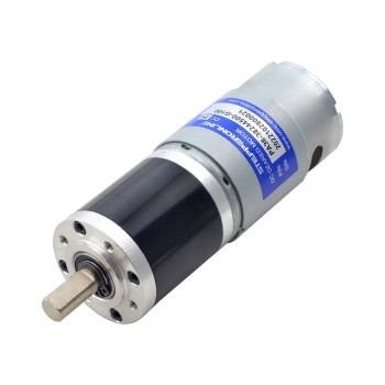 Geborstelde 24V DC motorreductor 15Kg.cm/33RPM met 99,5:1 planetaire tandwielkast