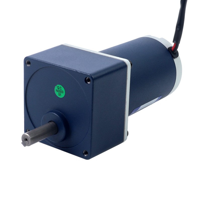 Geborsteld 12V 30W 4,81Nm(681,15oz.in) 36RPM met 50:1 tandwielkast DC-reductiemotor - F3D30-12GN-18S/3GN50K | StepperOnline
