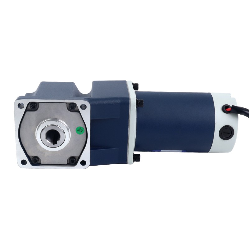 Geborsteld 24V 150W 20.00Nm(2832,24oz.in) 30RPM met 100:1 haakse versnellingsbak DC-reductiemotor - F5D150-24GU-30S/5GU100RC | StepperOnline Geborsteld 24V 150W 20.00Nm(2832,24oz.in) 30RPM met 100:1 haakse versnellingsbak DC-reductiemotor - F5D150-24GU-30S/5GU100RC | StepperOnline