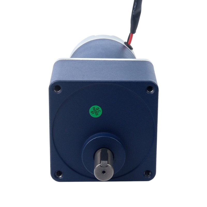 Geborstelde 12V DC motor 60Kg.cm/3.5RPM met 1166:1 Rechthoekige tandwielkast Geborsteld 24V 150W 14,33Nm(2029,29oz.in) 100RPM met 30:1 tandwielkast DC-reductiemotor - F5D150-24GU-30S/5GU30KB | StepperOnline