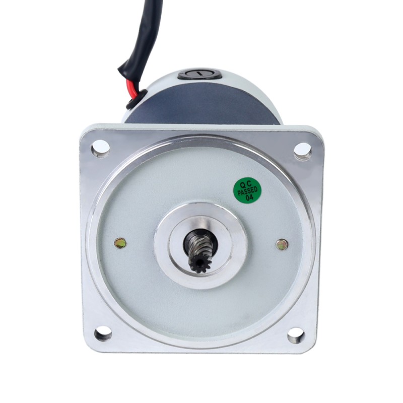Geborsteld 12V 60W 10,00Nm(1416,12oz.in) 9RPM met 200:1 tandwielkast DC-reductiemotor - F5D60-12GN-18S/5GN200K | StepperOnline