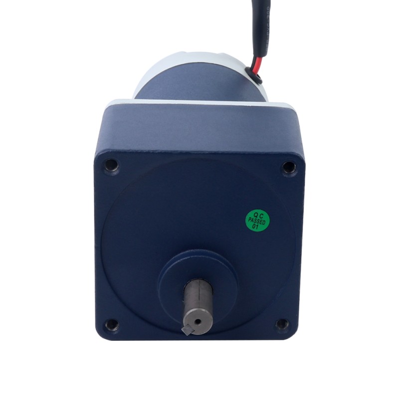 Geborsteld 12V 60W 10,00Nm(1416,12oz.in) 9RPM met 200:1 tandwielkast DC-reductiemotor - F5D60-12GN-18S/5GN200K | StepperOnline