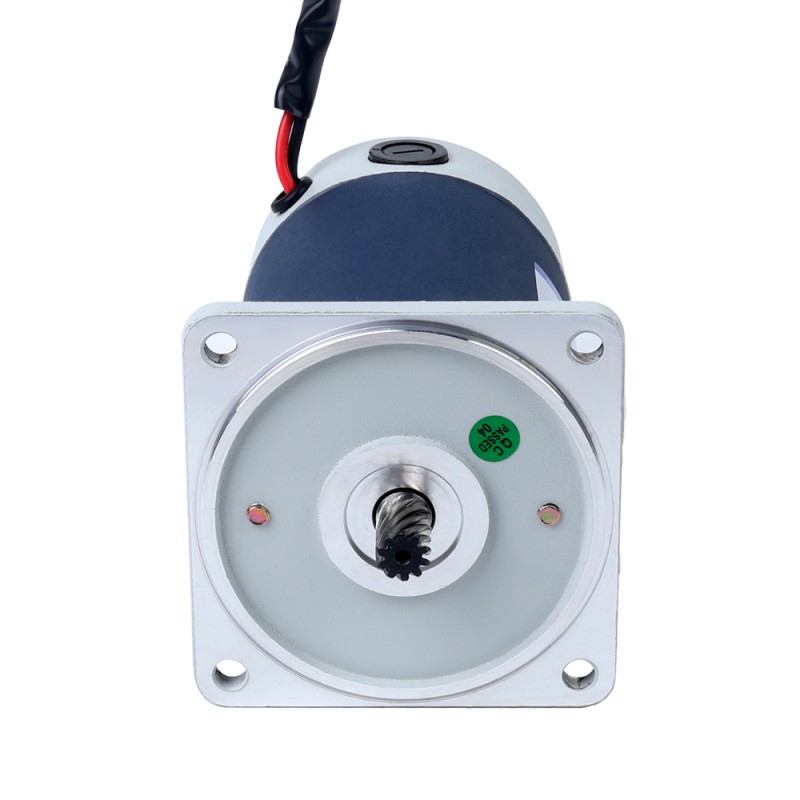 Geborsteld 12V 90W 20,00Nm(2832,23oz.in) 9RPM met 200:1 tandwielkast DC-reductiemotor - F5D90-12GU-18S/5GU200KB | StepperOnline