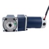 Geborsteld 12V 90W 10,06Nm(1424,62oz.in) 60RPM met 30:1 haakse versnellingsbak DC-reductiemotor - F5D90-12GU-18S/5GU30RC | StepperOnline