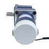 Geborsteld 24V 250W 5,62Nm(795,86oz.in) 300RPM met 10:1 haakse versnellingsbak DC-reductiemotor - F6D250-24GU-30S/6GU10RT | StepperOnline