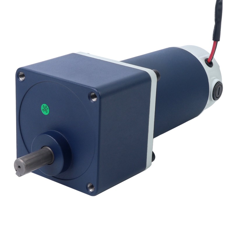 Geborsteld 24V 250W 40,00Nm(5664,47oz.in) 36RPM met 50:1 tandwielkast DC-reductiemotor - F6D250-24GU-18S/6GU50K | StepperOnline