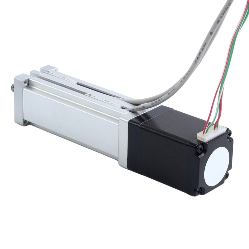Nema 11 Kogelomloopspindel Elektrische Cilinder 1,0A Slag 40mm 0,1Nm(14,16oz.in) Lead 1mm(0,03937) met Eindschakelaar - LCB11S17BSM10-40D | StepperOnline