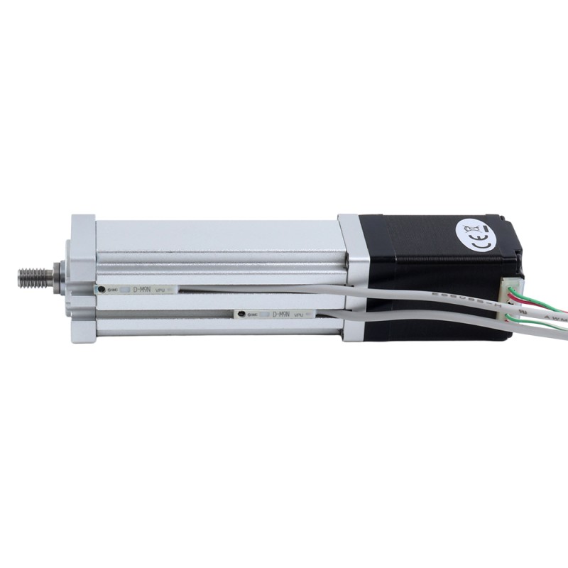 Nema 11 Kogelomloopspindel Elektrische Cilinder 1,0A Slag 40mm 0,1Nm(14,16oz.in) Lead 1mm(0,03937) met Eindschakelaar - LCB11S17BSM10-40D | StepperOnline