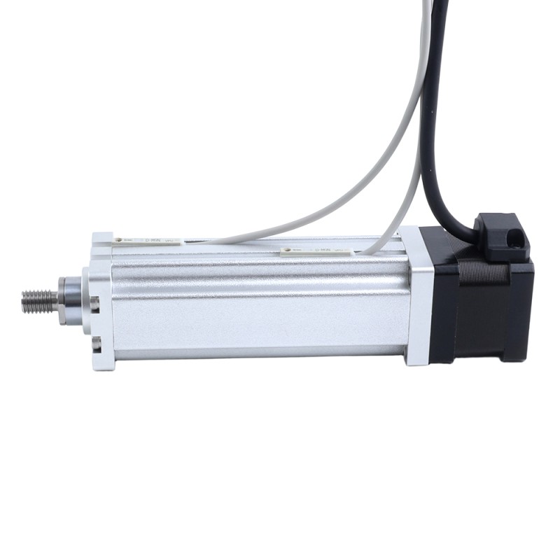 Nema 14 Kogelomloopspindel Elektrische Cilinder 1.5A Slag 25mm 0.14Nm(19.83oz.in) Spoed 12mm(0.47244) met Eindschakelaar - LCB14S13B2B15-25D | StepperOnline