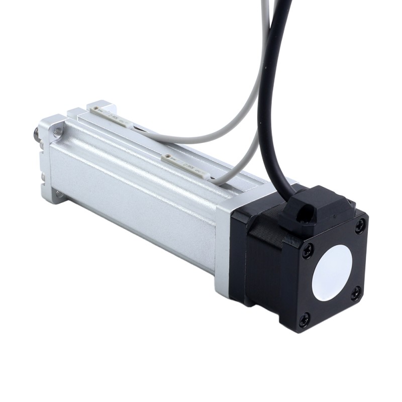 Nema 14 Kogelomloopspindel Elektrische Cilinder 1.5A Slag 25mm 0.14Nm(19.83oz.in) Spoed 12mm(0.47244) met Eindschakelaar - LCB14S13B2B15-25D | StepperOnline