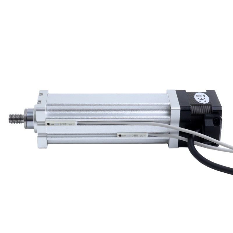 Nema 14 Kogelomloopspindel Elektrische Cilinder 1.5A Slag 25mm 0.14Nm(19.83oz.in) Spoed 12mm(0.47244) met Eindschakelaar - LCB14S13B2B15-25D | StepperOnline