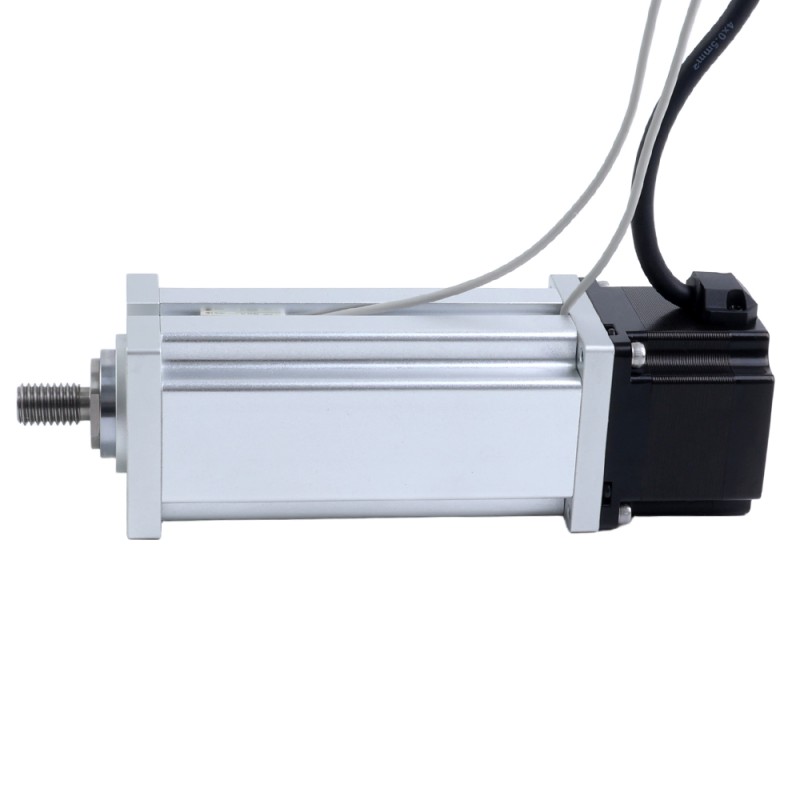 Nema 23 Kogelomloopspindel Elektrische Cilinder 4.0A Slag 75mm 2.0Nm(283.22oz.in) Spoed 4mm(0.15748) met Eindschakelaar - LCB23S30BDL40-75D | StepperOnline