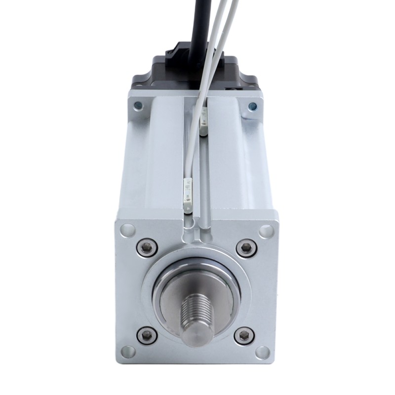Nema 23 Kogelomloopspindel Elektrische Cilinder 4.0A Slag 75mm 2.0Nm(283.22oz.in) Spoed 4mm(0.15748) met Eindschakelaar - LCB23S30BDL40-75D | StepperOnline