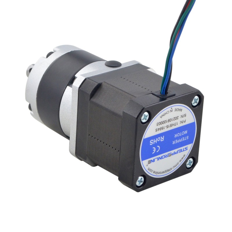 Nema 17 stappenmotor L=39mm overbrengingsverhouding 10:1 MG serie planetaire versnellingsbak