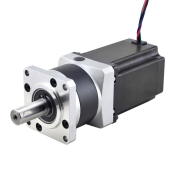Nema 23 stappenmotor L=76.5mm overbrengingsverhouding 10:1 MG serie planetaire Tandwielkast