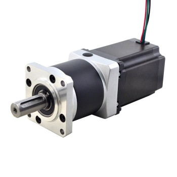 Nema 23 stappenmotor L=76.5mm overbrengingsverhouding 50:1 MG serie planetaire Tandwielkast
