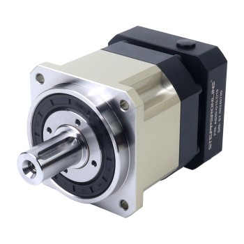 AB-serie 90mm 10:1 spiraalvormige planetaire versnellingsbak speling 5arcmin voor servomotoren IP65