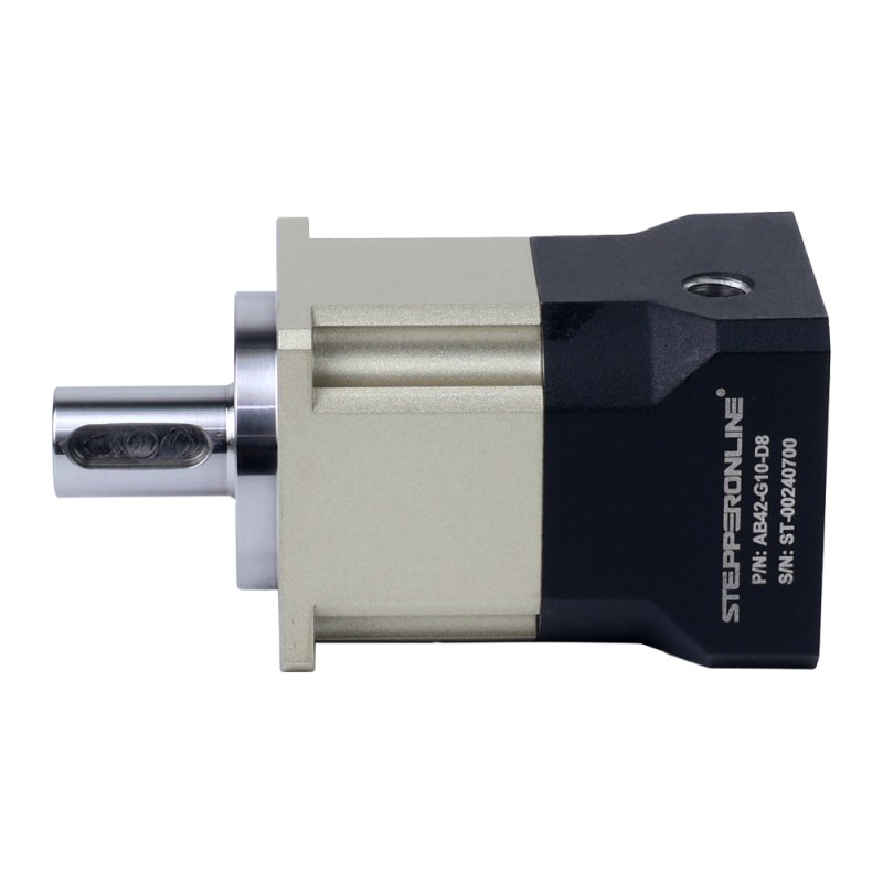 AB-serie 42mm 10:1 spiraalvormige planetaire versnellingsbak speling 5arcmin voor servomotoren IP65 - AB42-G10-D8 | StepperOnline