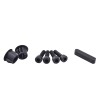 EG-serie planetaire versnellingsbak overbrengingsverhouding 50:1 speling 20arc-min voor 10 mm as Nema 23 stappenmotor