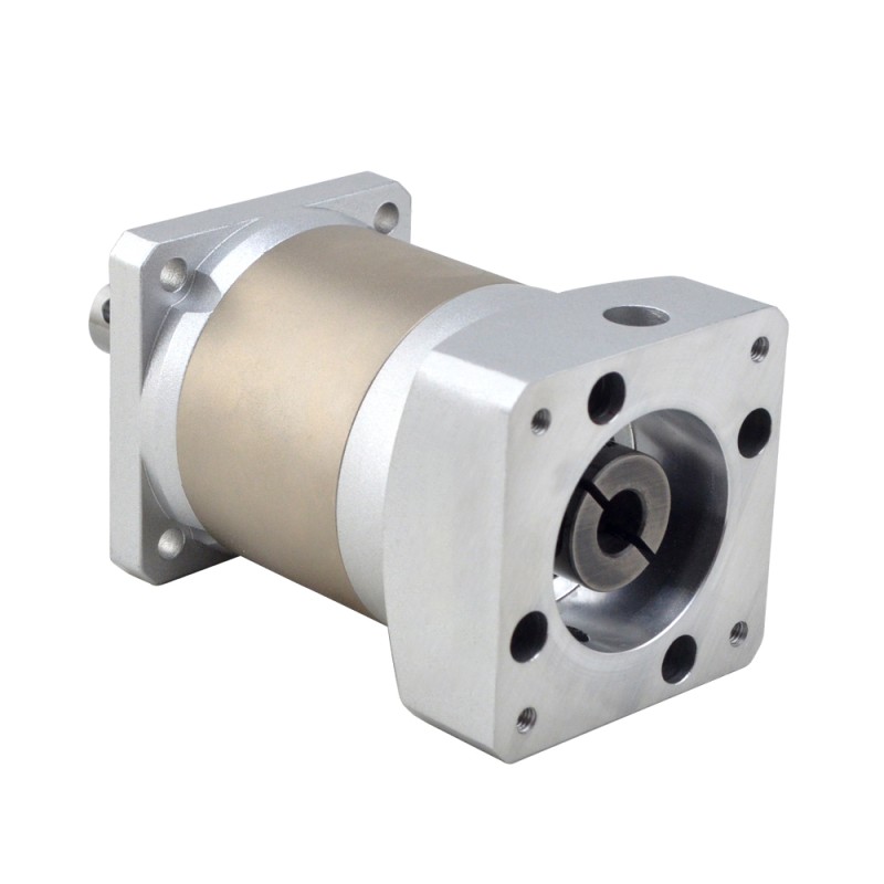 EG-serie planetaire versnellingsbak overbrengingsverhouding 50:1 speling 20arc-min voor 10 mm as Nema 23 stappenmotor