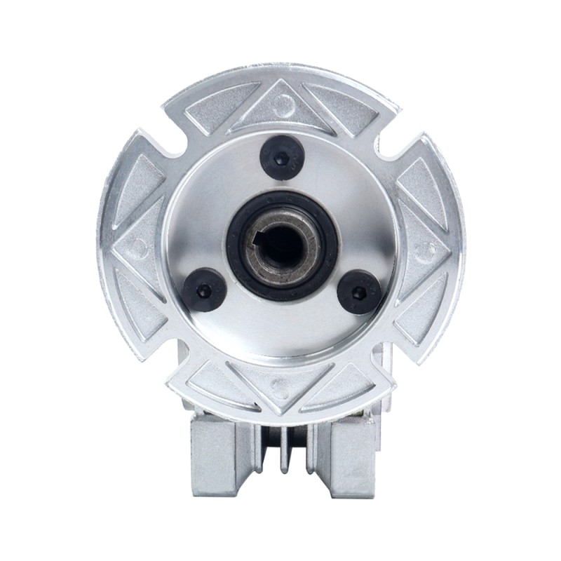 MRVR025 Wormwielkast 25:1 verhouding φ9mm ingaande as met 56B14 motor ingaande flens