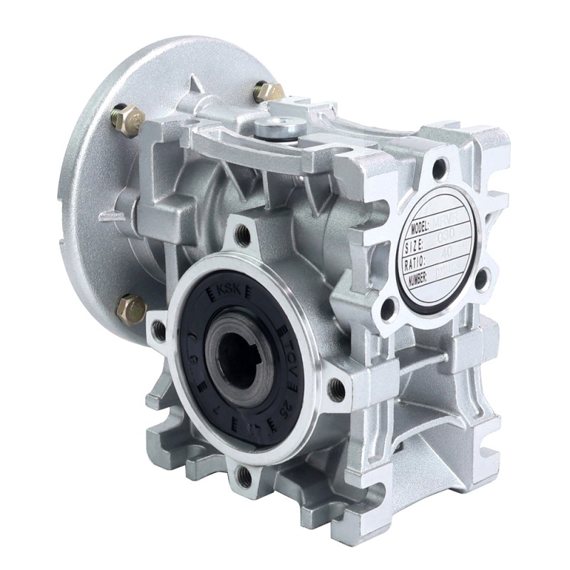 MRVR030 Wormwielkast 40:1 verhouding φ9mm ingaande as met 56B5 motor ingaande flens MRVR030 Wormwielkast 40:1 verhouding φ9mm ingaande as met 56B5 motor ingaande flens