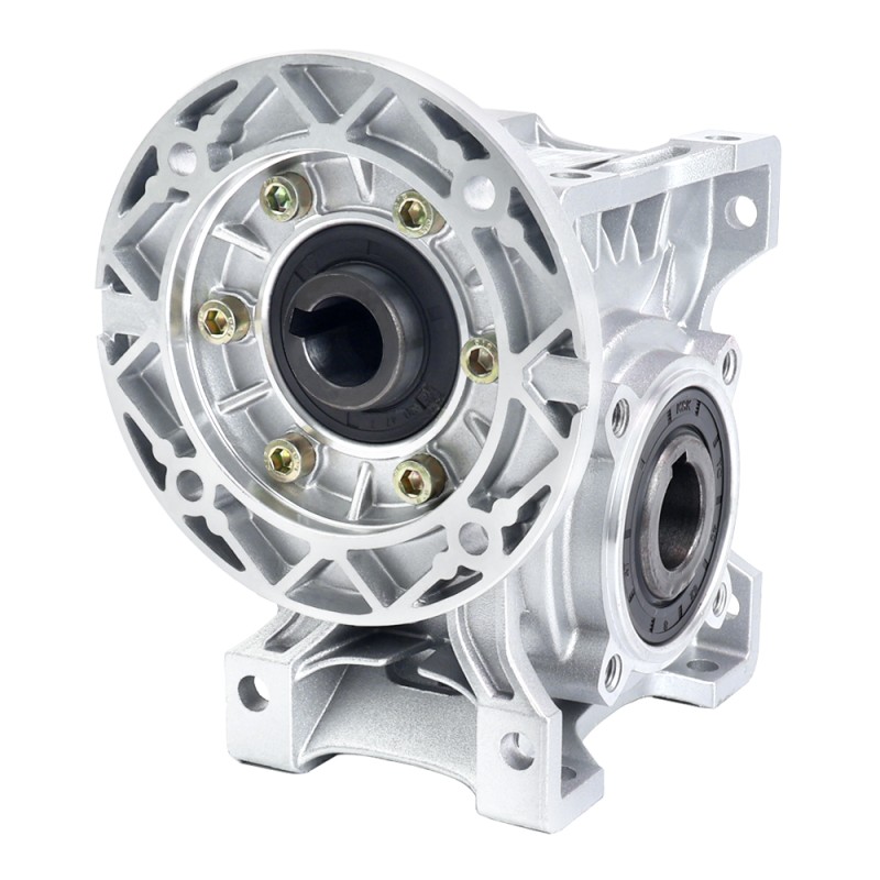 MRVR050 Wormwielkast 50:1 verhouding φ19mm ingaande as met 80B14 motor ingaande flens
