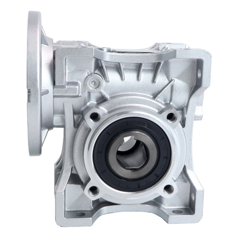 MRVR050 Wormwielkast 50:1 verhouding φ19mm ingaande as met 80B14 motor ingaande flens